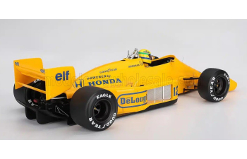 LOTUS F1 Honda 99t Team Lotus №12 Winner Monaco GP (1987) Ayrton Senna - First Victory f1 Monaco GP