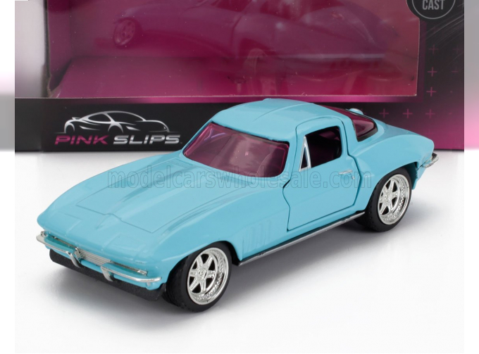 CHEVROLET Corvette Coupe (1966), Light Blue