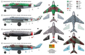 Сборная модель Messerschmitt P.1107