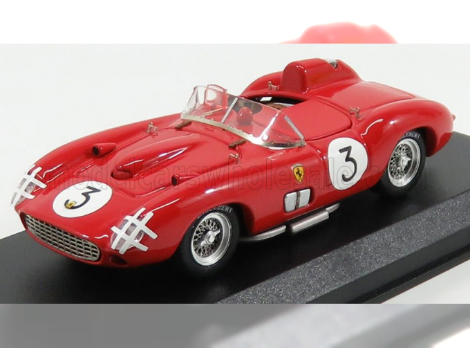 FERRARI 335s Spider Ch.0674 N3 Sweden Gp (1957) Hawthorn - Musso, Red