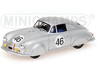 PORSCHE 356 #48 Veuillet / Mouche Class Winners 24h Le Mans (1951), silver