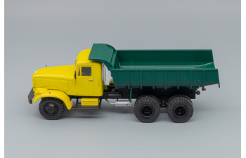 КРАЗ 256Б самосвал, двухцветный