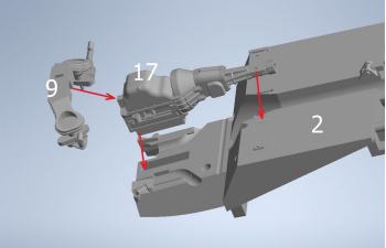 Сборная модель МОСКВИЧ СА-1958гг