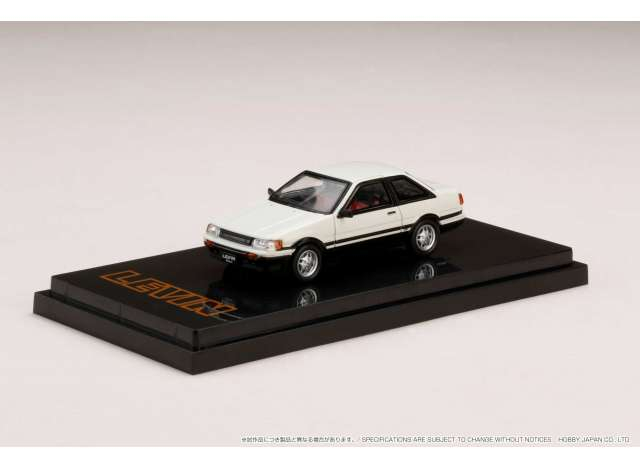 Toyota Corolla Levin GT APEX 2door AE86, white / black