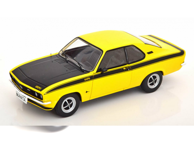 OPEL Manta A GT/E 1974, yellow / black