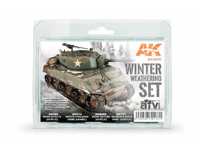 Набор для зимнего везеринга / Winter Weathering Set