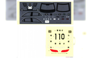 Сборная модель Toyota Crown Patrol Car