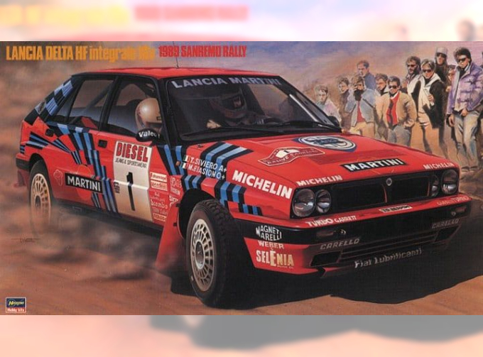 Сборная модель LANCIA DELTA HF INTEGRALE 16V (1989 SANREMO RALLY)