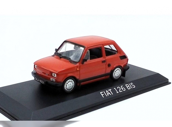 Polski FIAT 126p BIS, red