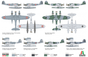 Сборная модель CANT Z.506 Airone Idrovolante Airplane Military 1935