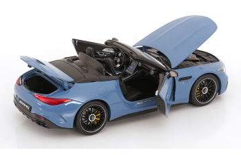 MERCEDES-BENZ SL63 AMG 4Matic+ with removable Softtop (2021), light blue
