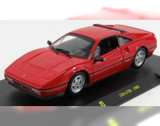 FERRARI 328 Gtb (1985) - Con Vetrina - With Showcase, Red