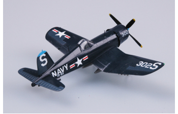 Vought F4U Corsair USN VF-53 Iron Angels White 302 USS Essex Korean Coast 1952