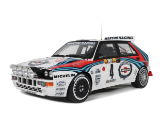 LANCIA Delta HF Integrale GR.A White D. Auriol Rally Monte Carlo (1992), white/blue/red 