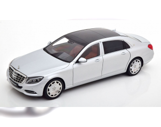 Mercedes-Benz Maybach S-Klasse S600 (SWB) 2015 (silver)