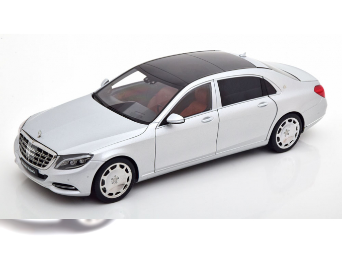 Mercedes-Benz Maybach S-Klasse S600 (SWB) 2015 (silver)