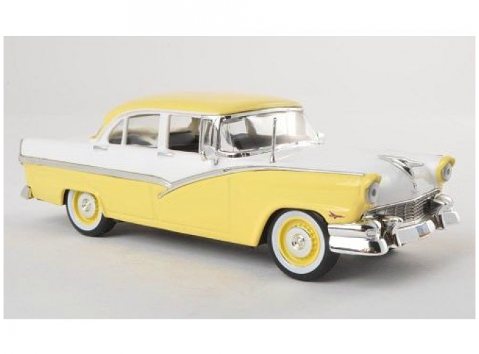 FORD Fairline Sedan (4 двери) (1956), yellow/white