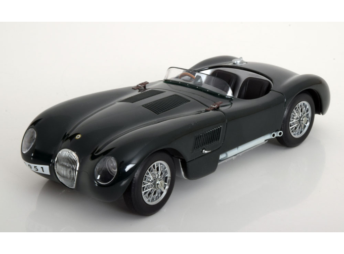 JAGUAR C-Type Convertible, dark green