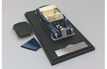 MERCEDES-BENZ 300D (1959), blue / black