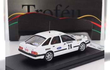 FORD Sierra Xr 4x4 №28 Winner Rally Boucles De Spa (1986) Jean Claude Probst - Danny De Canck, White