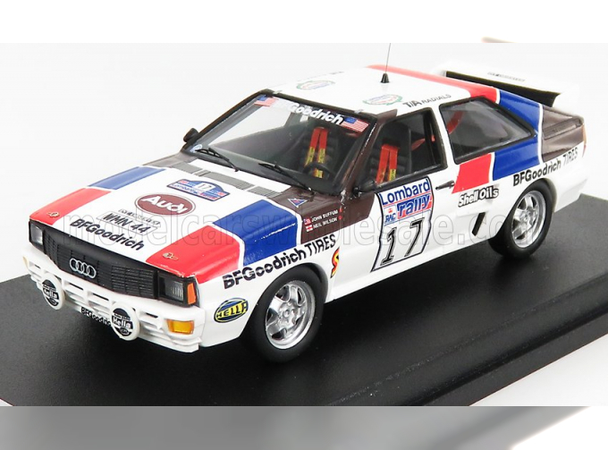 AUDI Quattro N17 Rally Rac (1984) J.buffum - N.wilson, White Red Blue