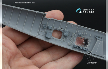 3D Декаль интерьера кабины Стрелка Fairey Barracuda (Trumpeter) (с 3D-печатными деталями)