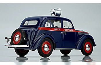 МОСКВИЧ 400-420М Милиция (1954), синий