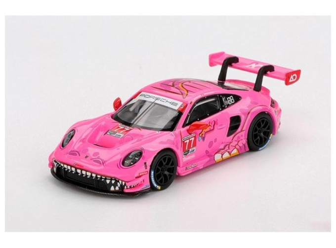 PORSCHE 911 GT3R #77 OA Racing (2024), pink  