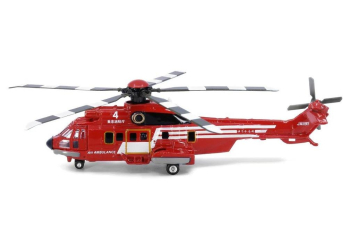 Super Puma Helicopter Japan, red