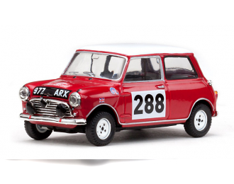 MORRIS Cooper - #288 R.Aaltonen / A.Ambrose, 3rd Rallye Monte Carlo (1963)