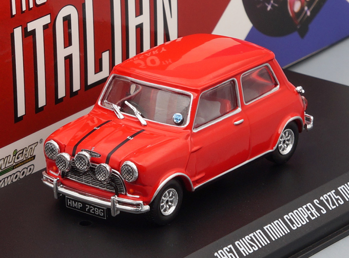 AUSTIN MINI Cooper S 1275 MkI 1967 Red (из к/ф "Ограбление по-итальянски")