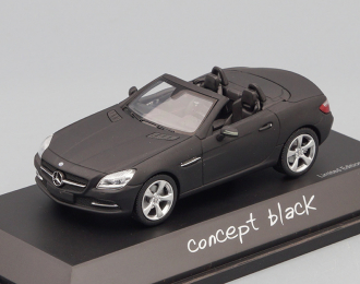 MERCEDES-BENZ SLK (R172) "Concept Black", black matte