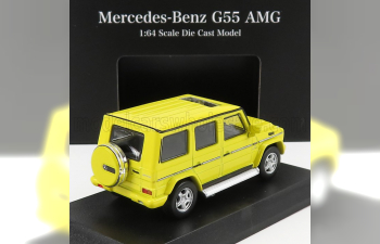 MERCEDES-BENZ G-CLASS G55 AMG (2012), YELLOW