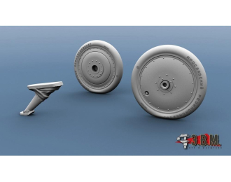 Колёса шасси для И-16, ранний тип