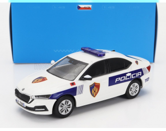 SKODA Octavia Iv Albanie Policia (2020), White Blue