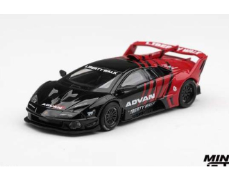 LAMBORGHINI Murcielago LB-Super Silhouette GT EVO Advan (2025), black / red