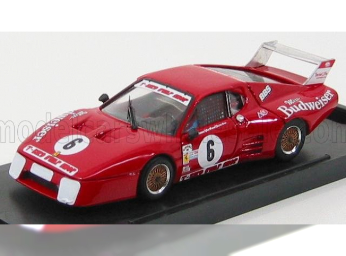 FERRARI 512bb Lm N 6 Daytona 1982 Wollek - Doeren - Lanier (telaio 30559), Red