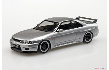 Сборная модель Nissan Skyline GT-R -R33 Custom Wheel (Sonic Silver)