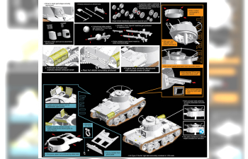 Сборная модель Танк IJA Type 4 Light Tank “Ke-Nu”