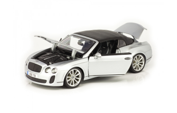 Bentley Continental Supersports Convertible 2012 серебристый