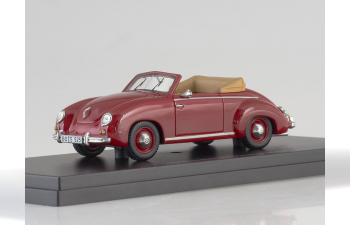 VOLKSWAGEN Dannenhauer and Stauss Convertible, dark red