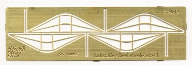 Фототравление Стопорные колодки для самолетов люфтваффе, размер 3