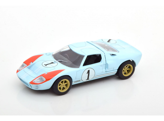 FORD GT40 MK 2 No 1 The Real Winner 24h Le Mans, Miles/Hulme (1966), Gulf