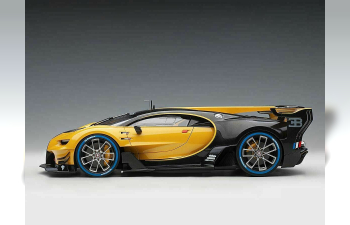 Bugatti Vision Gran Turismo - 2015 (yellow/black carbon)