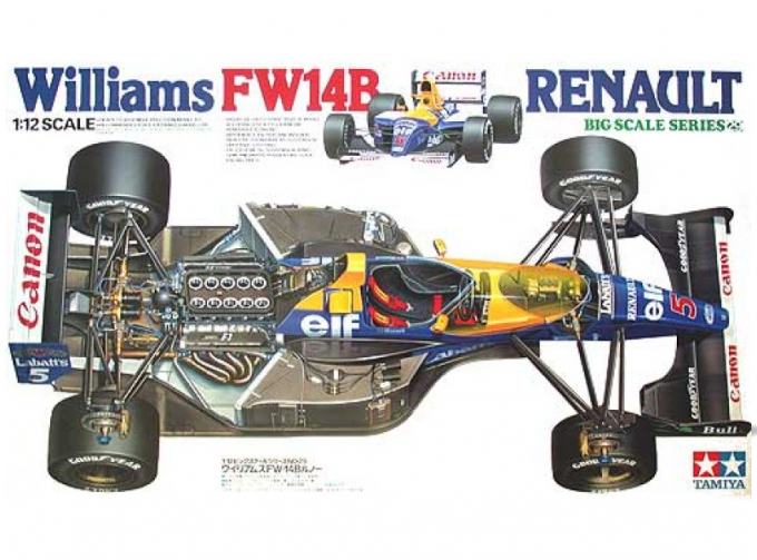 Сборная модель Williams FW14B - with Photo-Etched Parts