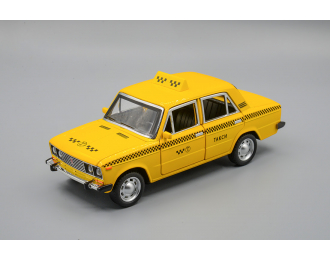 Волжский 2106 такси, жёлтая