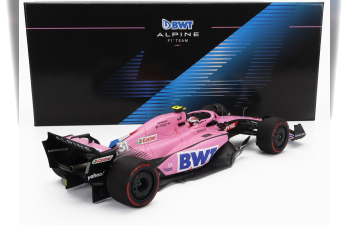 RENAULT F1 A522 Team Alpine Bwt №31 7th Bahrain Gp (2022) Esteban Ocon, Blue Pink