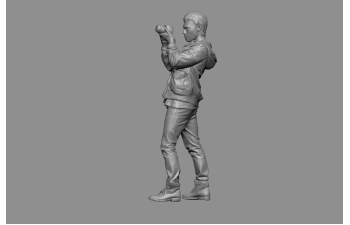 Фигурка Парень с фотоаппаратом (под покраску)