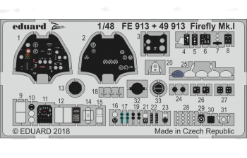 Фототравление для Firefly Mk. I interior