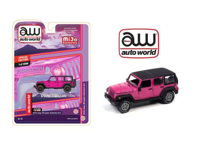 JEEP Wrangler Unlimited 4x4 (2018), pink